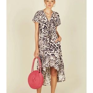 Vintage Havana leopard dress, stunning details!